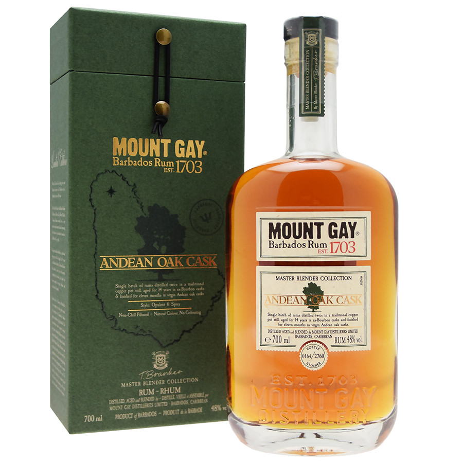 [A001472] Mount Gay Andean Oak - Master Blend Collection 70cl
