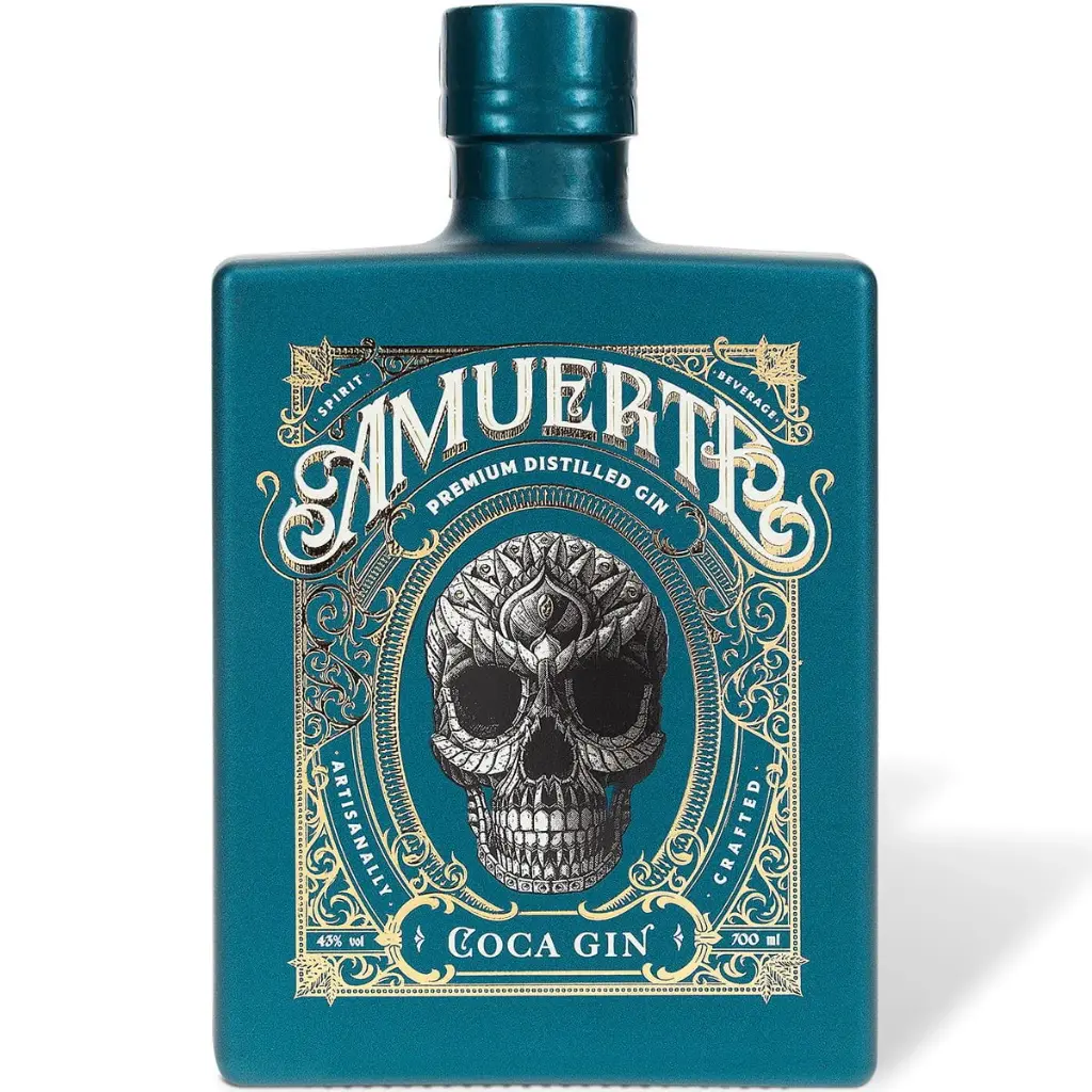 [A001861] Amuerte Coca Leaf Gin Green Edition 70cl