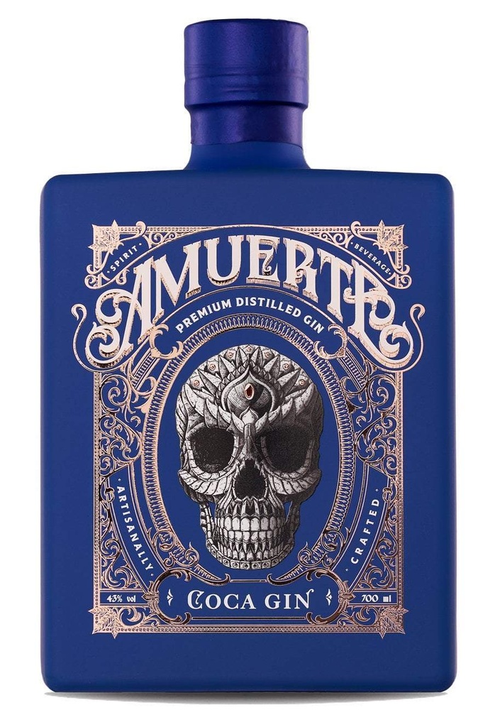 [A001466] Amuerte Coca Leaf Gin Blue Edition 70cl
