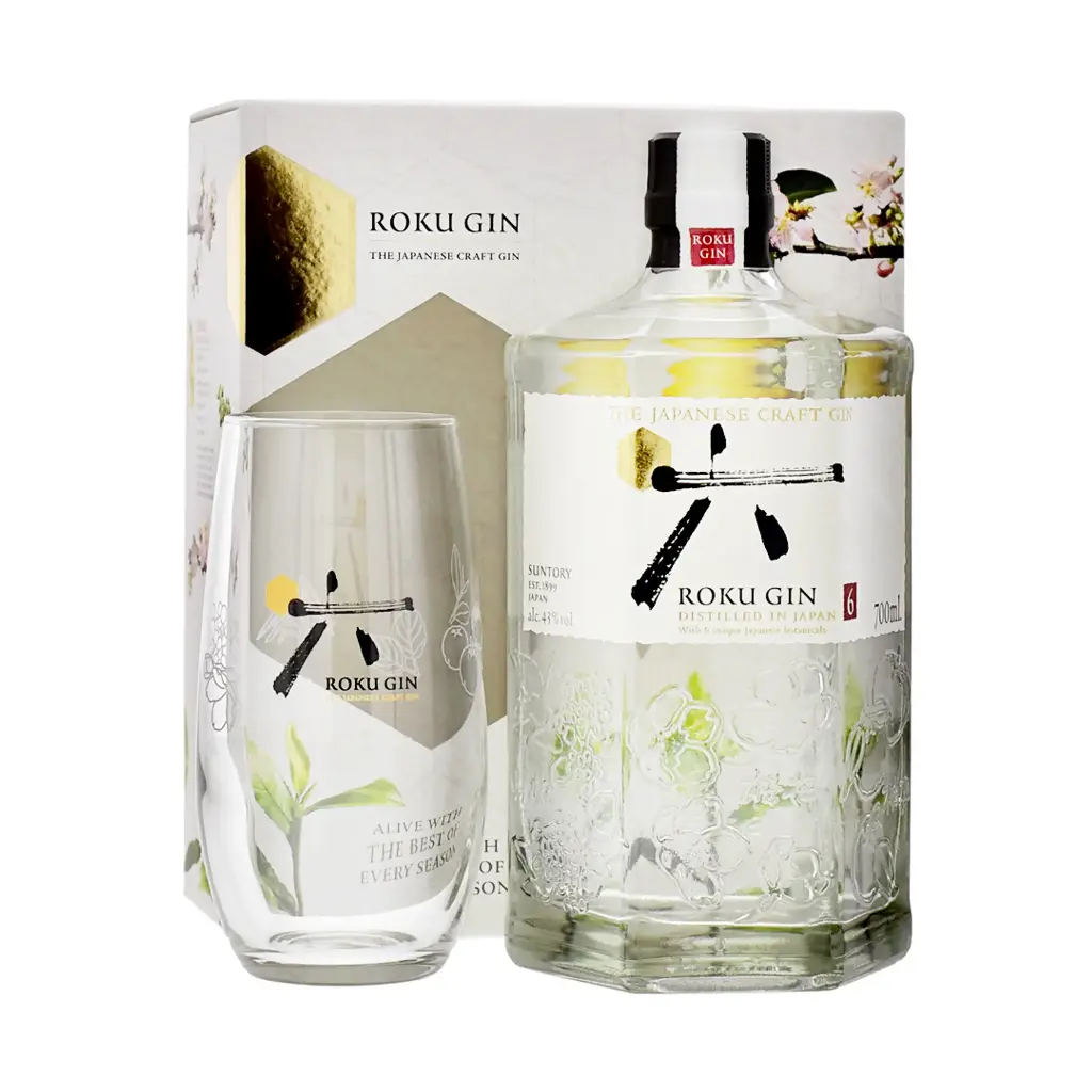 [A001037] Roku Gin 70cl + verre
