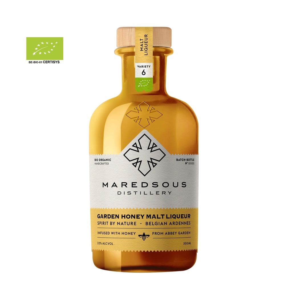 [A001857] Maredsous Garden Honey - Bio Liqueur de Malt 50cl