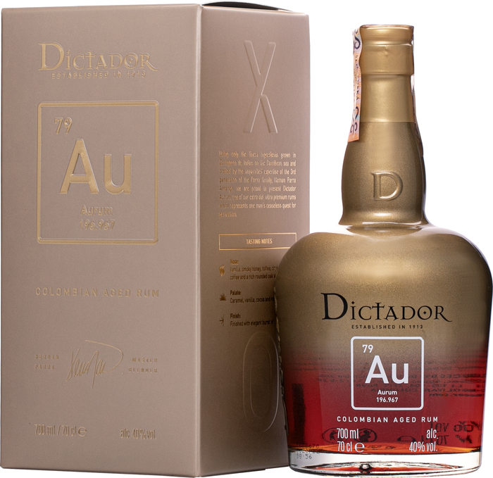[A002813] Dictador XO Au 79 Aurum Colombian Aged Rum 40° 70cl