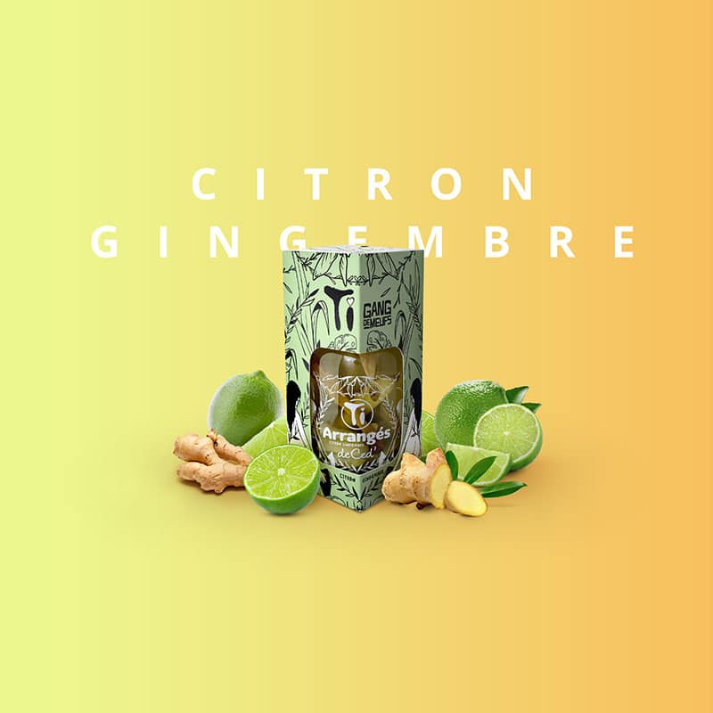 [A001565] Arrangé de Ced - Ti Arrangé Gang de Meufs Citron Gingembre 70cl