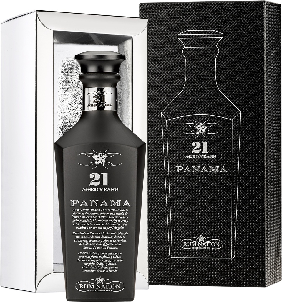[A000338] Rum Nation Panama 21 ans 70cl