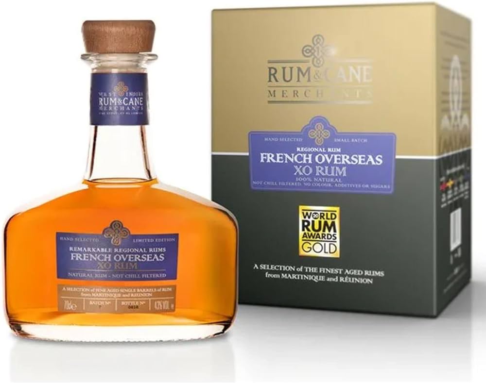 [A001735] Rum & Cane British French Overseas 70cl