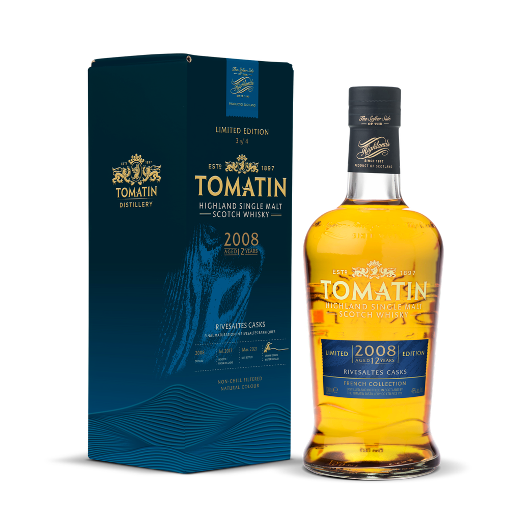 [A001406] Tomatin 12y Rivesaltes Casks Single Malt 70cl