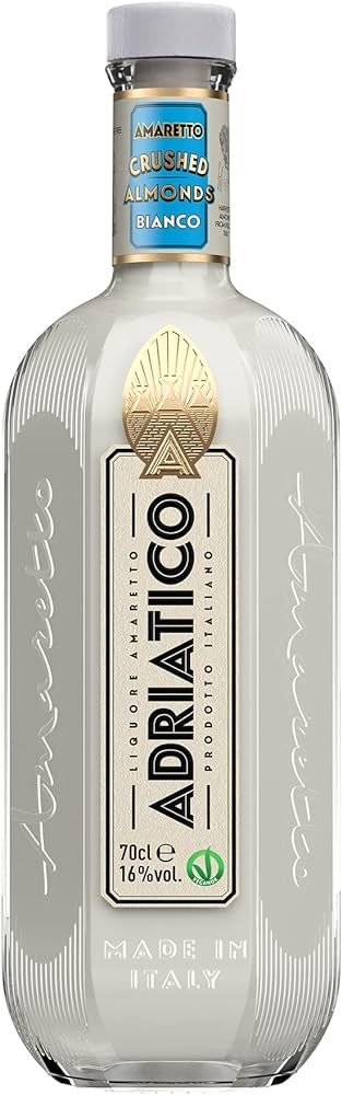 [A001378] Adriatico Amaretto Bianco Crushed Almonds 70cl