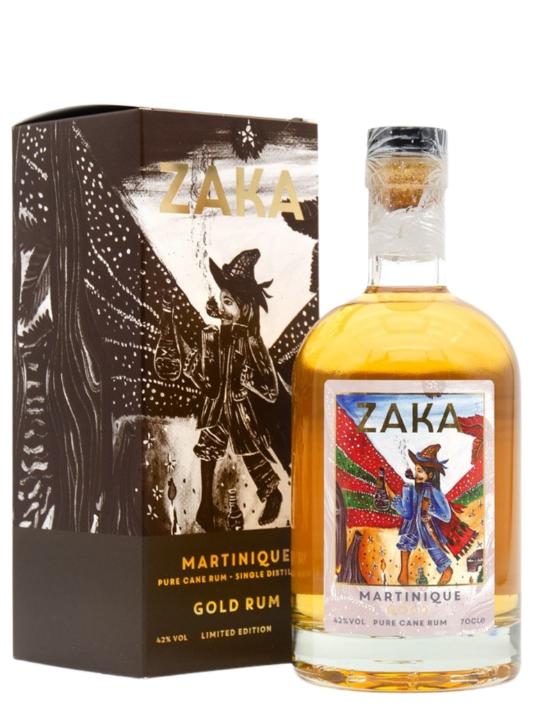 [A001945] Zaka 7ans Martinique Gold 70cl