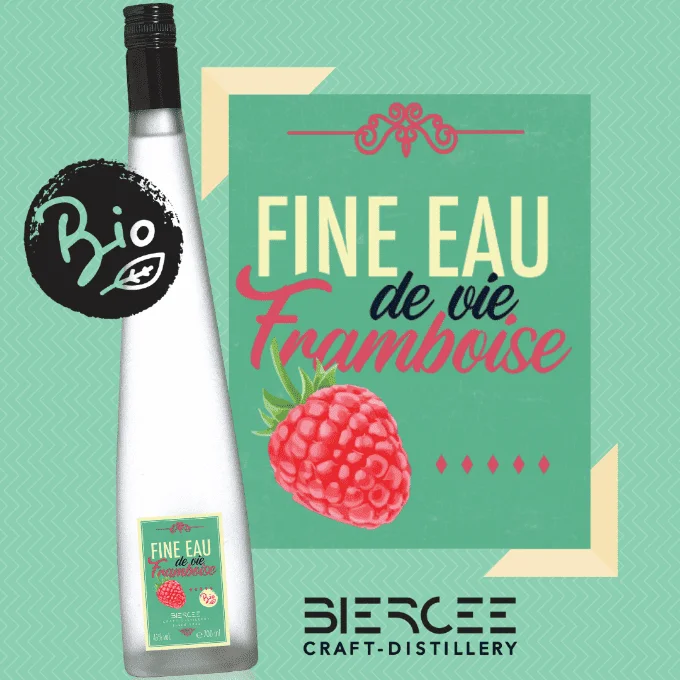 [A000667] Biercée - Eau de vie de Framboise 20cl