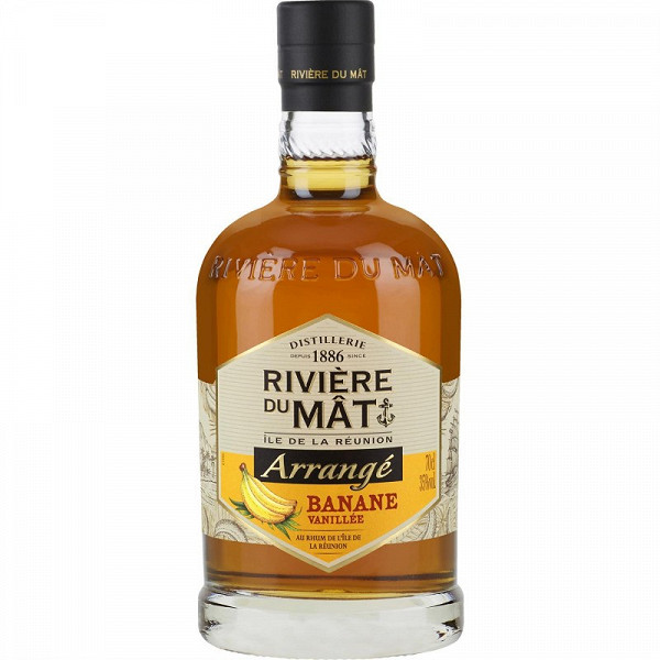 [A001164] Rivière du Mât	Arrangé Banane vanillée 70cl