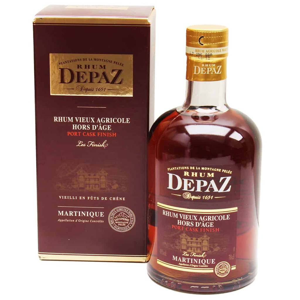 [A002588] Depaz Port Cask Finish 70cl