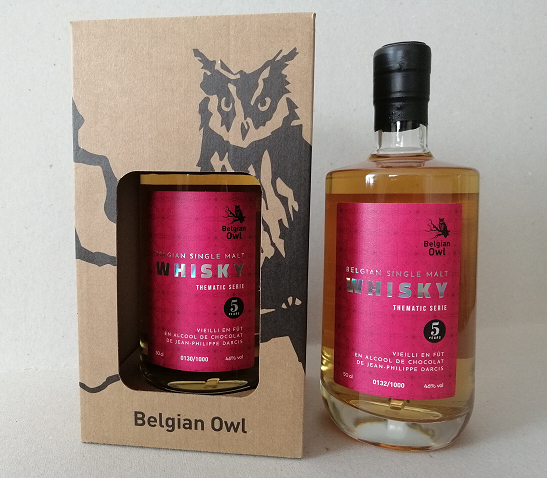 [A003065] Belgian Owl 5Y Chocolate Finish 50cl