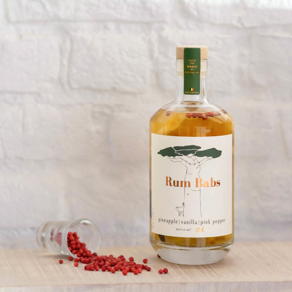 [A001408] Rhum Babs Ananas/Vanille/Poivre rose 70cl