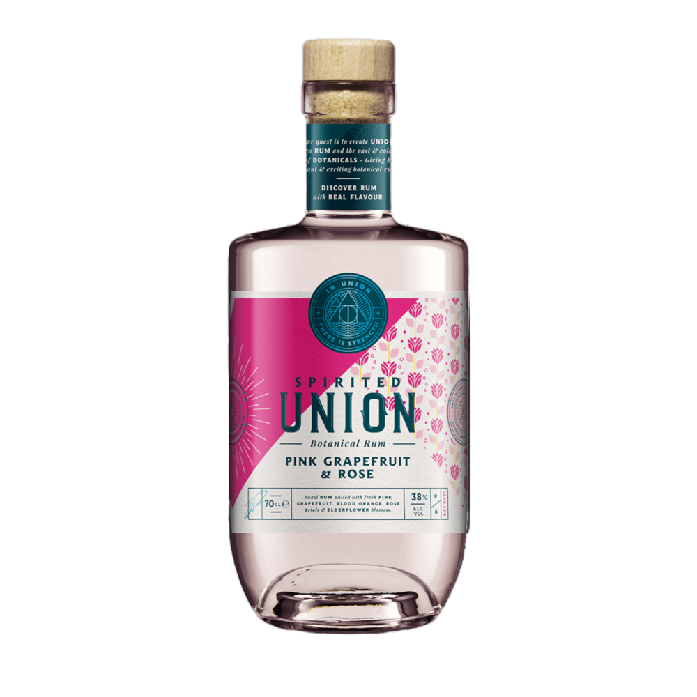 [A001965] Spirited Union Botanical rum pink Grapefruit & Rose 70cl