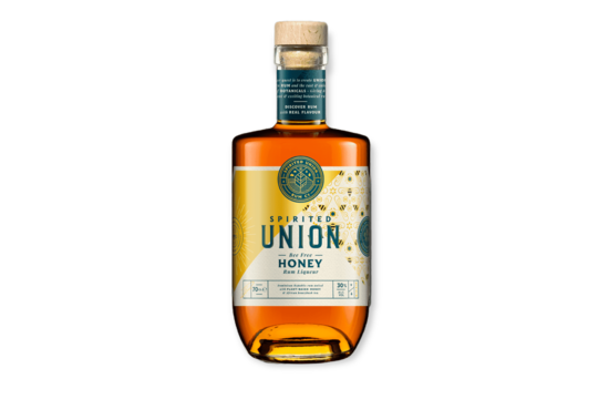 [A001966] Spirited Union Botanical Bee Free Honey Rum liqueur 70cl 