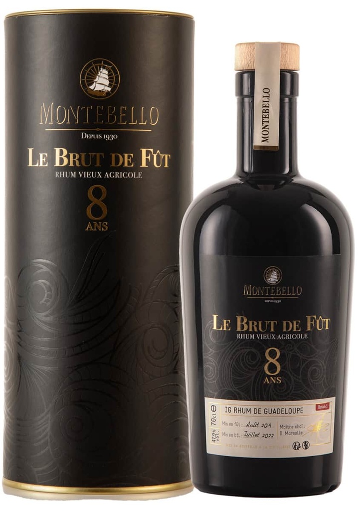 [A002343] Montebello 8 ans Brut de fût 70cl