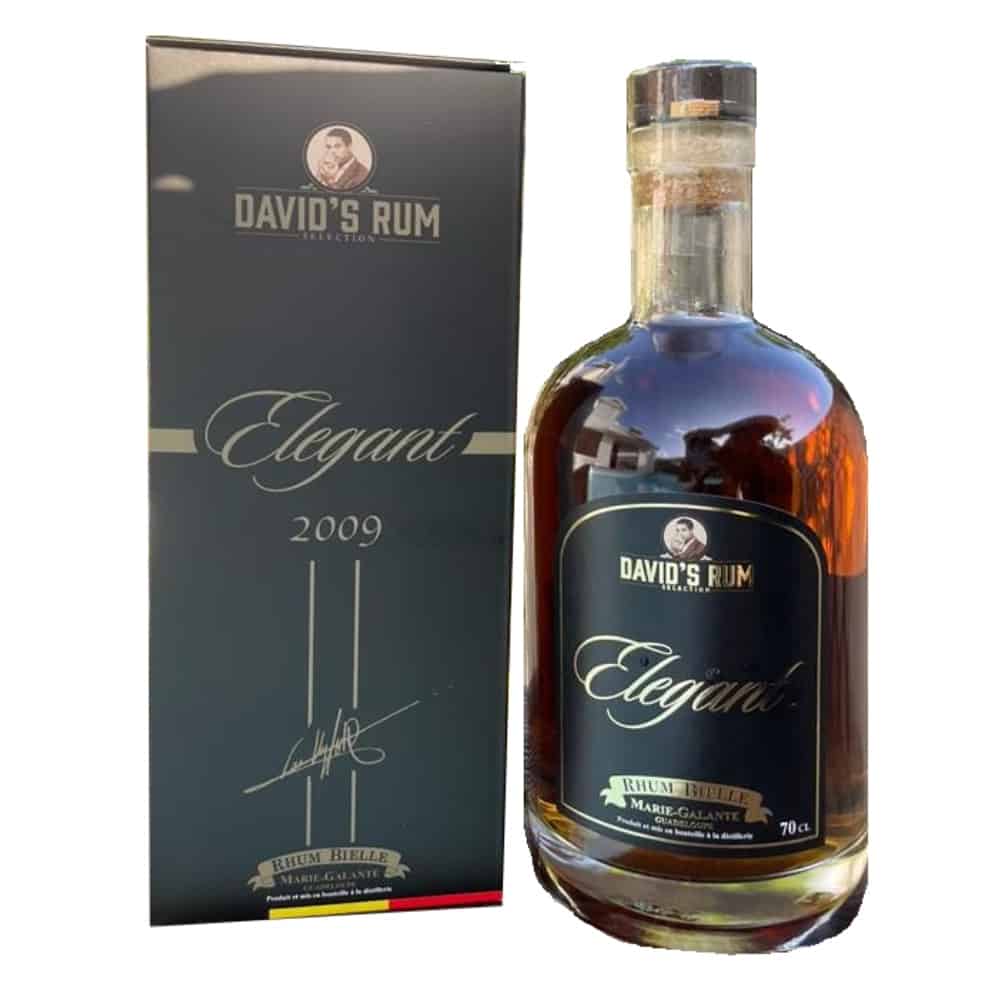 [A003063] Bielle David's Rum Elegant millésime 2009 premium 13ans single cask 70cl