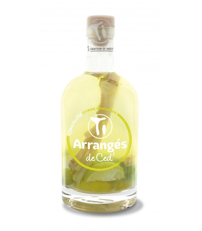 Arrangé de Ced Gwamaré citron/gingembre 70cl