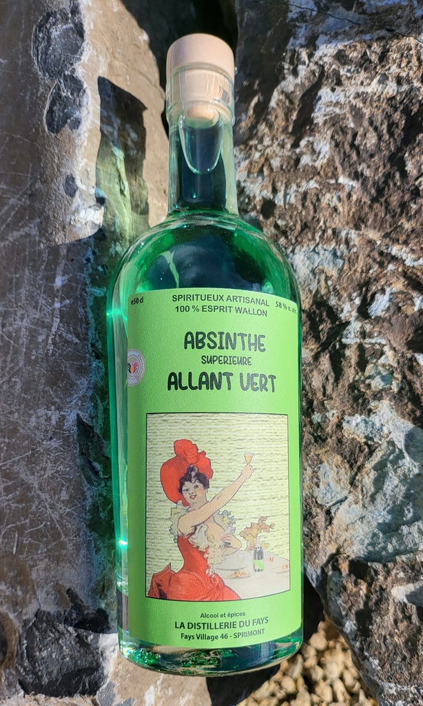 [A002004] Absinthe "Allant vert" - Distillerie du Fays 50cl