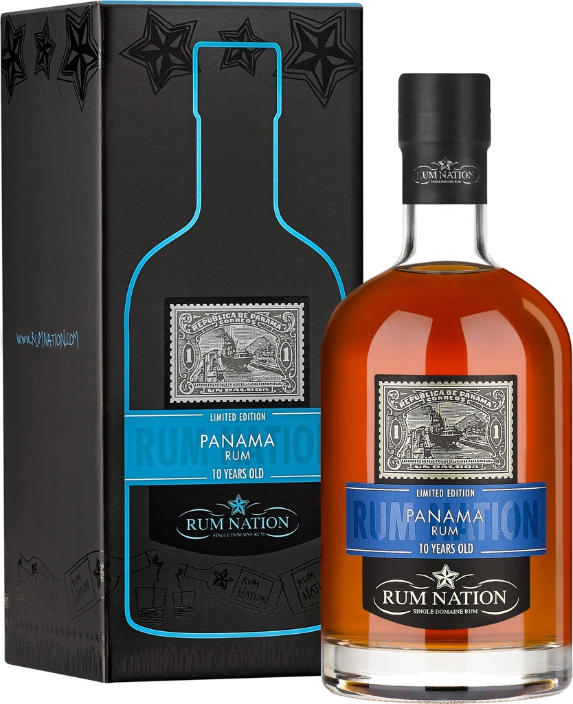 [A000334] Rum Nation Panama 10 ans 70cl