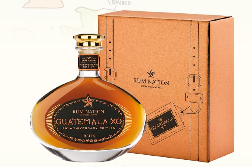 [A001559] Rum Nation Guatemala XO 20th Anniversary Decanter  70cl