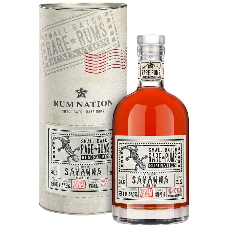 [A003057] Rum Nation RARE Savanna Trad 2006-22 57,6° Sherry 70cl