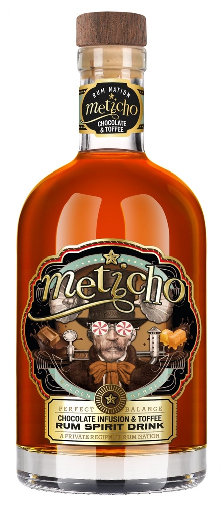 [A002091] Meticho Chocolat Toffee 70cl