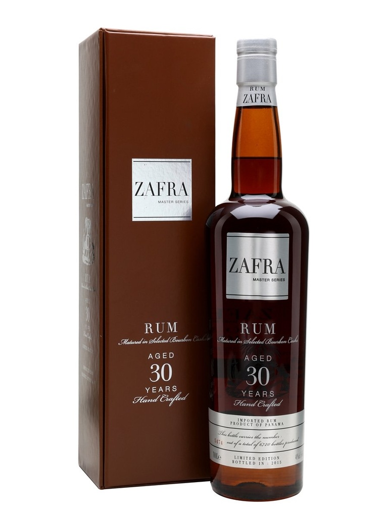 [A001035] Zafra Master series 30ans 70cl