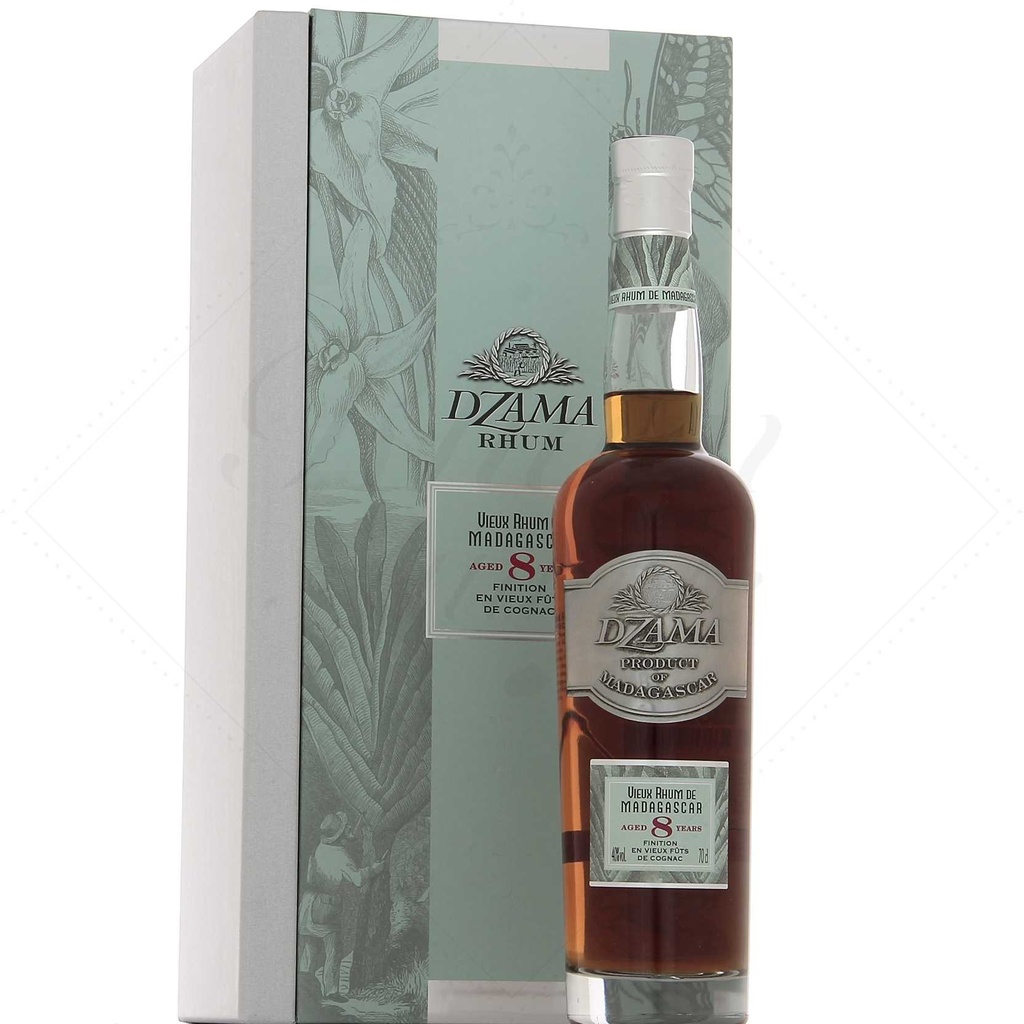[A000921] Dzama 8 ans finition vieux fûts de Cognac 70cl