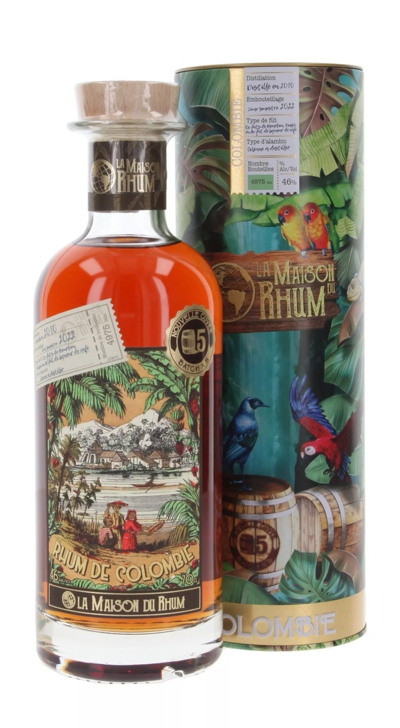 [A002099] La Maison du Rhum Colombie Batch 5