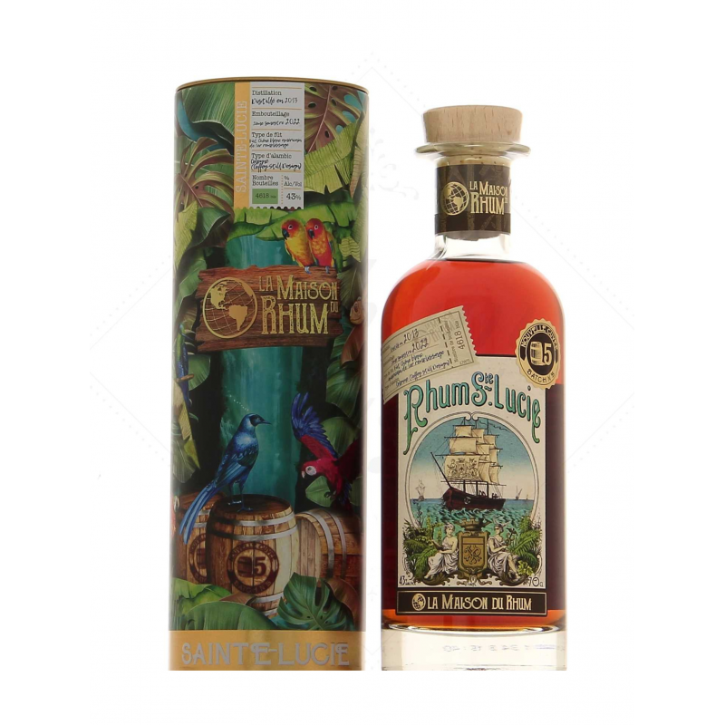 [A002992] La Maison du Rhum Sainte-Lucie Batch 5 70cl