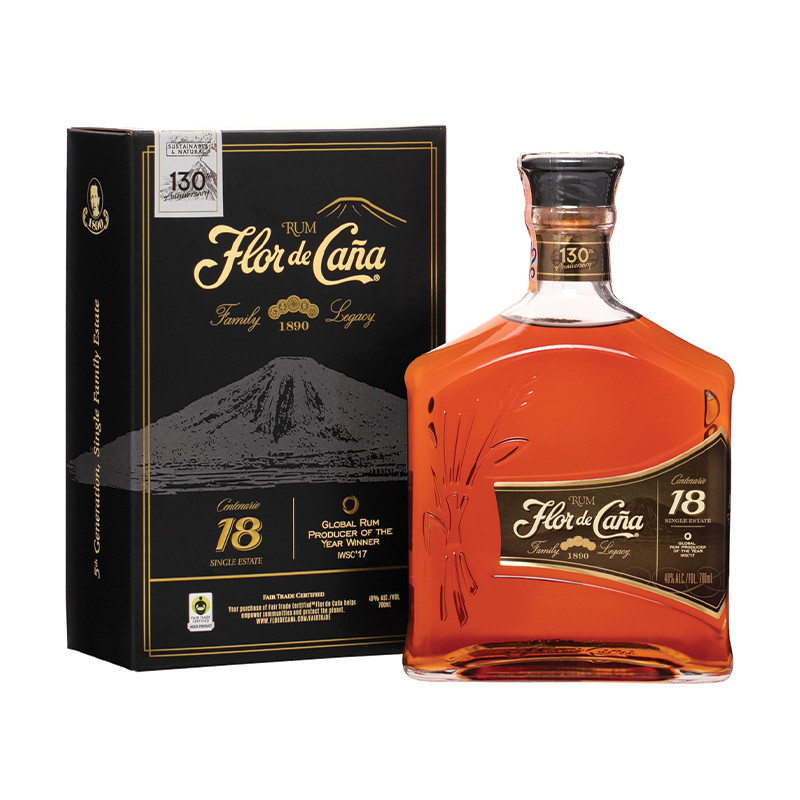 [A001676] Flor de Cana 18 ans 70cl