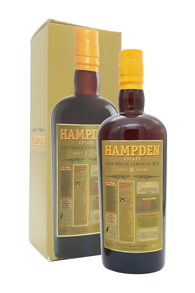 [A001690] Hampden 8 ans 70cl