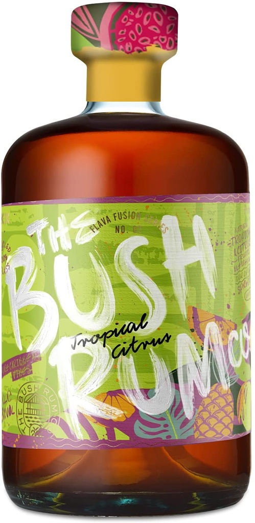 [A002555] Bush Rum Tropical citrus 70cl