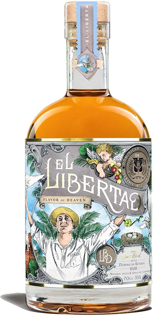 [A001704] El Libertad Chapter 4 Flavor of Heaven Apple Pie 70cl