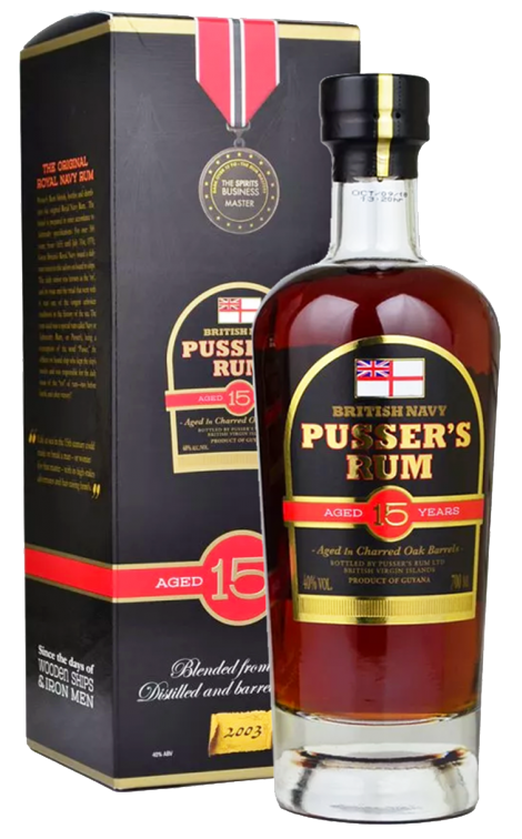 [A001002] Pusser's Rum 15 Y 70cl
