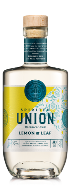 [A002286] Spirited Union Botanical rum Lemon & Leaf 70cl 