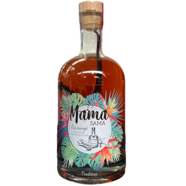 [A002368] Mama Sama Fève Tonka / Bois Bandé / Vanille 70cl