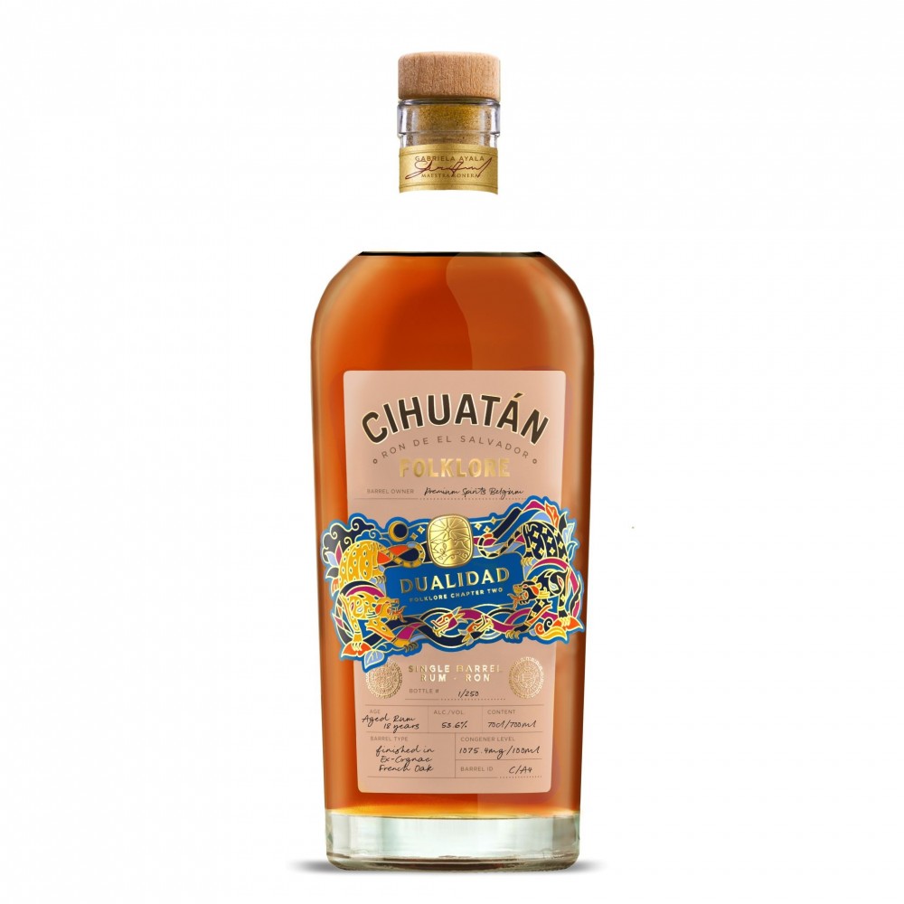Cihuatan Folklore Dualidad 18Y CA4 Cognac Finish 70cl 