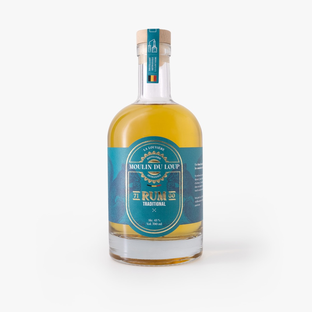 Moulin du Loup Rhum Brun Traditionnel 50cl