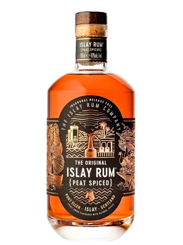 [A002398] Islay Rum Peated Spiced 40% 70cl 