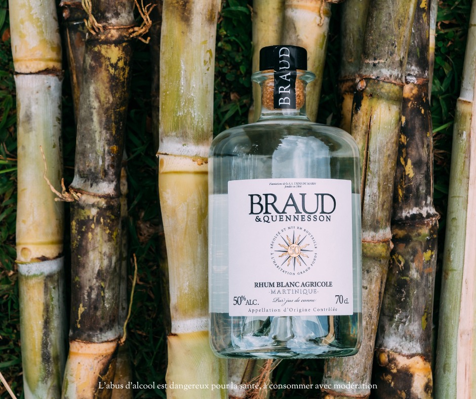 [A002472] Braud & Quennesson Rhum Blanc Agricole 50°  70cl