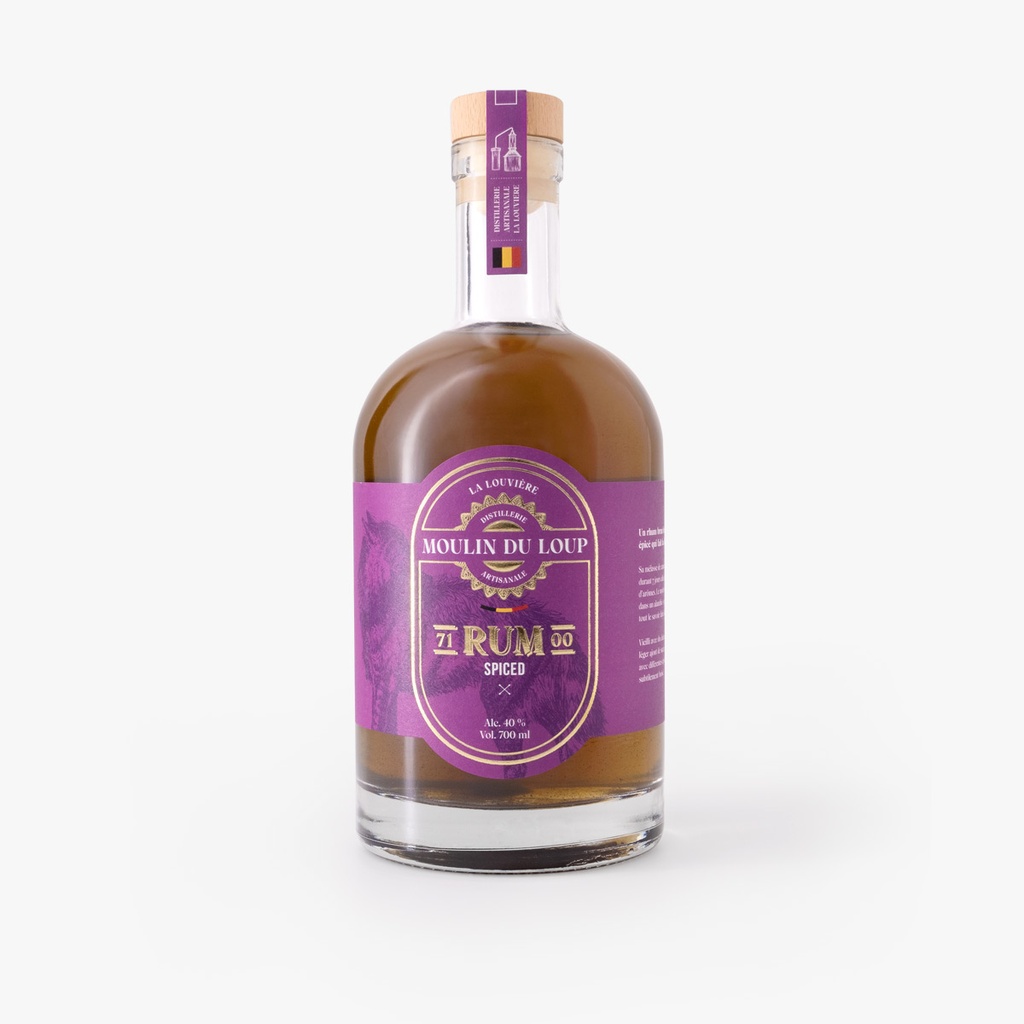 Moulin du Loup Rhum Spiced 50cl