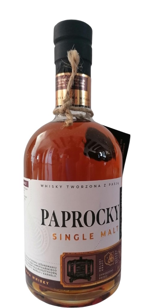 [A002290] Paprocky Single Malt Whisky 70cl