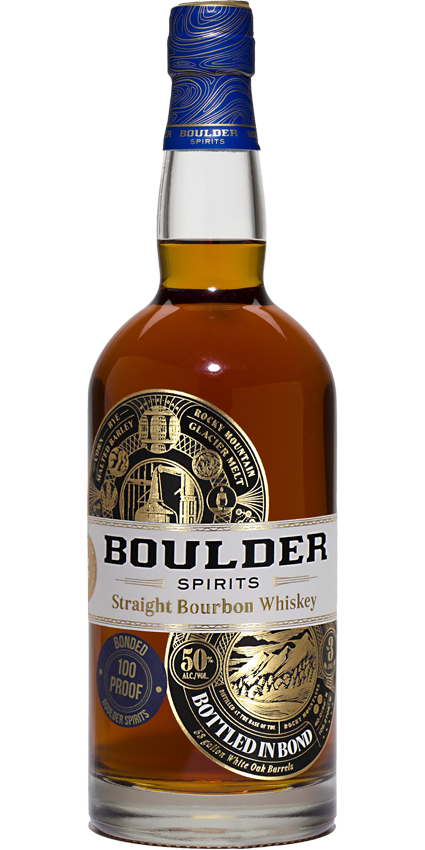 [A002295] Boulder Spirits American Straight Bourbon bottled in Bond 70cl