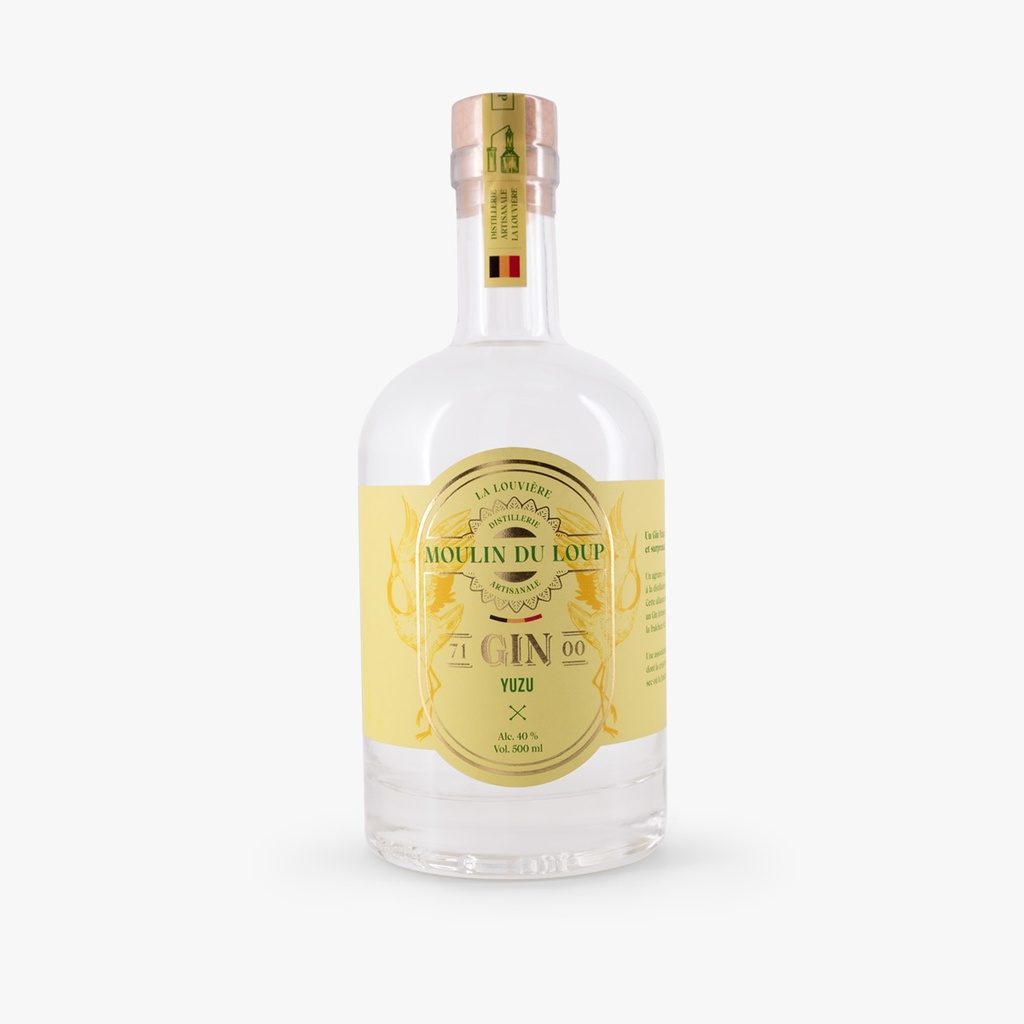 [A002603] Moulin du Loup Gin Yuzu/Menthe/Basilic 50cl