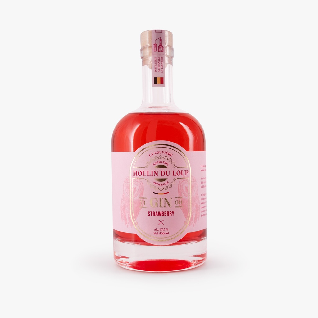 [A002059] Moulin du Loup Gin Fraise/Vanille 50cl