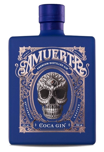 [A001466] Amuerte Coca Leaf Gin Blue Edition 70cl