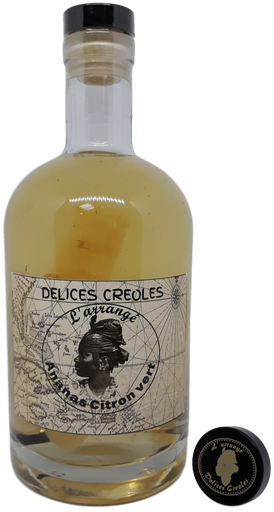 Rhum Guiose Ananas/Citron vert 70cl