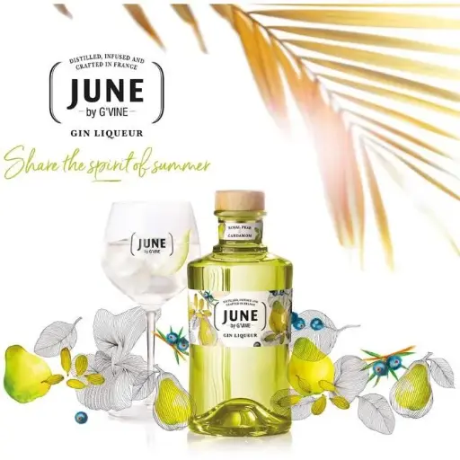 G'Vine June Pear & Cardamom Gin 70cl